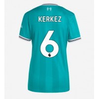 Liverpool Milos Kerkez #6 Tretí Ženy futbalový dres 2025-26 Krátky Rukáv